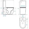 Бачок для унитаза Koller Pool Round RN-0665-RC-T белый